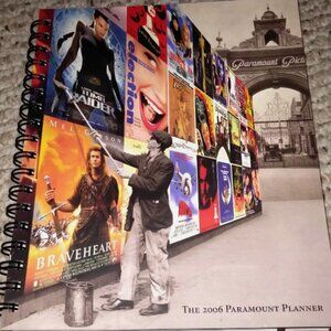 Paramount Pictures 2006 Limited Edition Collectible Movie Poster Planner NEW